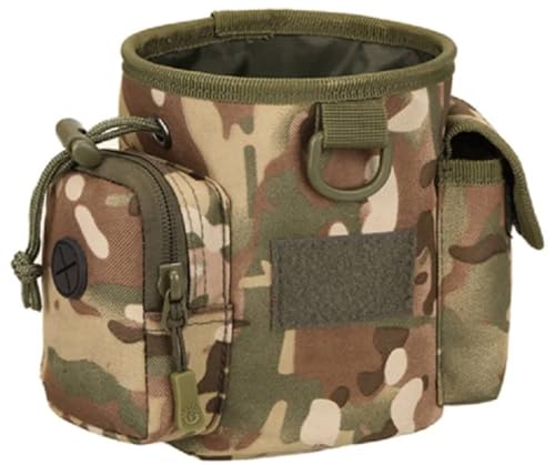 Outdoor-Hundetrainingsgürteltasche mit Futterfach – tragbare Trainingsgürteltasche für Haustiere, ausreichend groß, multifunktional, ideal für Spaziergänge mit dem Hund und Outdoor-Aktivitäten (MC) von BlazeNex