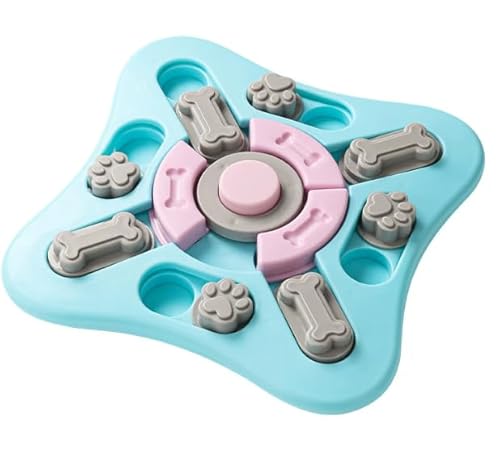 Bldrwer Hundespielzeug Intelligenz, Intelligenzspielzeug Denkspiele für Hunde, Hunde Intelligenzspielzeug, Langsam Essen, Tragen Sie Ihren Geruchssinn Aus, für Kleine, Mittlere und Große Hunde (Blau) Bldrwer Hundespielzeug Intelligenz, Intelligenzspielzeug Denkspiele für Hunde, Hunde Intelligenzspielzeug, Langsam Essen, Tragen Sie Ihren Geruchssinn Aus, für Kleine, Mittlere und Große Hunde (Blau) von Bldrwer