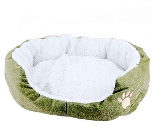 Bledyi Collection Beds Warmes Hundebett, extra weich, waschbar, bequem für Katzen, kleine und mittelgroße Tiere, Haustierbett, 45 x 35 x 15 cm von Bledyi