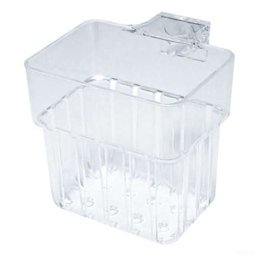 BlesConi Transparente Aquarium-Pflanzenhalter, Kunststoff, zum Aufhängen, 8 Stück (A) von BlesConi