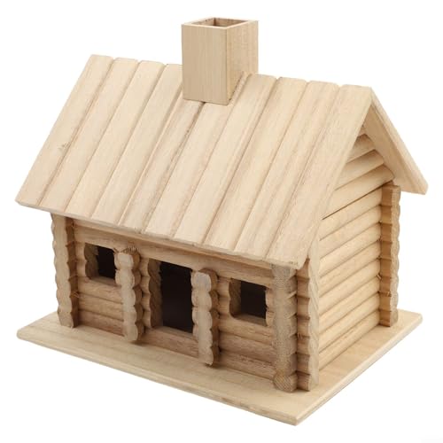 Vogelhaus-Ornament aus Holz für den Außenbereich und elegantes Design für Vogelraum-Dekoration Vogelhaus-Ornament aus Holz für den Außenbereich und elegantes Design für Vogelraum-Dekoration von BlesConi