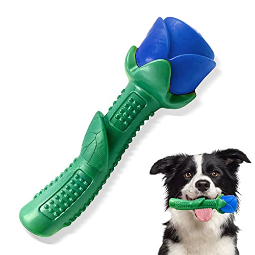 Blingbrione Kauspielzeug für Hunde für große Rassen, aggressive Kauer, Welpen, robustes Spielzeug für Training und Reinigung, interaktives Zahnpflege-Geschenk von Blingbrione