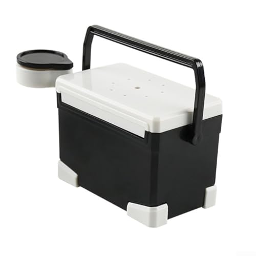 Angelbox Modell Spielzeug mit Aromatherapie-Funktion für Auto und Schreibtisch Aufbewahrung (schwarz weiß) von BlissfulAbode