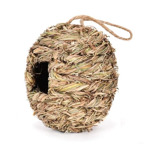 BlissfulAbode Handgefertigter Vogelkäfig zur Gartendekoration – ideales Vogelhaus für Ihre gefiederten Freunde und stilvolles Herzstück für Ihr Zuhause oder Ihren Garten (11 x 13 cm) von BlissfulAbode