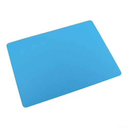 Funktionales Silikon-Tischset für Haustiere und Babys, rutschfest, wasserdicht (blau) von BlissfulAbode