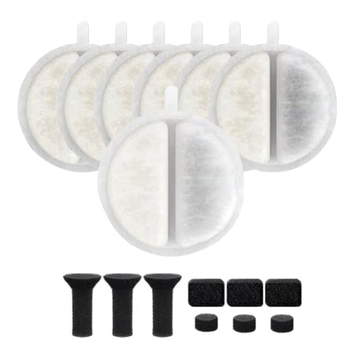 Blmirror Katzentrinkbrunnen, Hocheffiziente Filter für Haustiertrinkbrunnen, Kompatibel mit Mehreren Modellen Blmirror Katzentrinkbrunnen, Hocheffiziente Filter für Haustiertrinkbrunnen, Kompatibel mit Mehreren Modellen von Blmirror