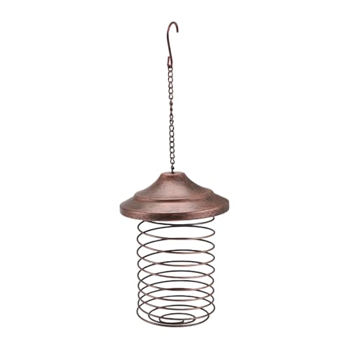 Blmirror Vogelfutterspender Aus zum Aufhängen für Den Außenbereich, Tragbar, für Wildvögel, Fettkugelhalter, Park, Garten, Haustier, Vogelbedarf A Blmirror Vogelfutterspender Aus zum Aufhängen für Den Außenbereich, Tragbar, für Wildvögel, Fettkugelhalter, Park, Garten, Haustier, Vogelbedarf A von Blmirror