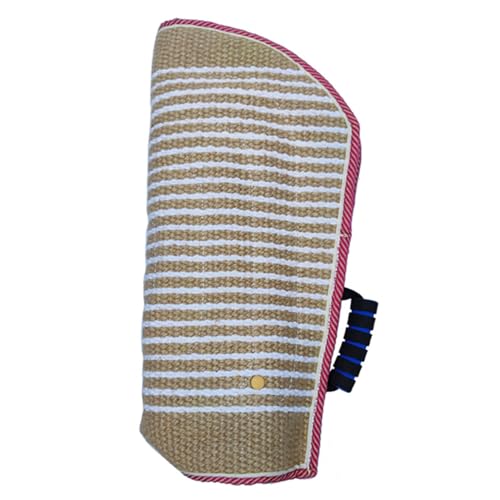 Blogiiup Hundebisshülse, 12x24in Jute-Biss-resistente Hülle, Hundetrainingshülle mit Hilfsgrenze, professioneller interaktiver Hundebisstraining, mit zufälliger Farbkanten Blogiiup Hundebisshülse, 12x24in Jute-Biss-resistente Hülle, Hundetrainingshülle mit Hilfsgrenze, professioneller interaktiver Hundebisstraining, mit zufälliger Farbkanten von Blogiiup