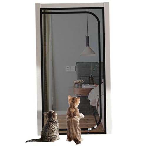 Cat -Bildschirmtür, 79x32 '' Haustür mit Reißverschluss, Katze -Proof -Mesh -Bildschirmtür, Kleber Cat -Bildschirmtür Barriere verhindern, DASS Hunde Katzen aus dem Wohnzimmer, Schlafzimmer rennen Cat -Bildschirmtür, 79x32 '' Haustür mit Reißverschluss, Katze -Proof -Mesh -Bildschirmtür, Kleber Cat -Bildschirmtür Barriere verhindern, DASS Hunde Katzen aus dem Wohnzimmer, Schlafzimmer rennen von Blogiiup