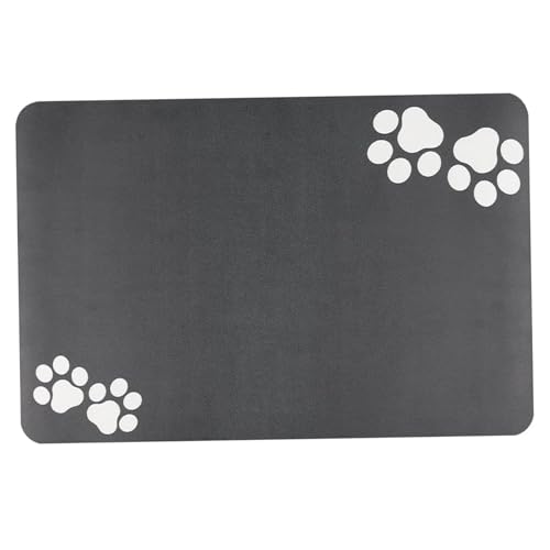 Hundefuttermatte, Haustier-Fütterungsmatte 16x24-Zoll-Hund Nicht rutschfestes Absorptionskatz Hundefuttermatte, Haustier-Fütterungsmatte 16x24-Zoll-Hund Nicht rutschfestes Absorptionskatz von Blogiiup