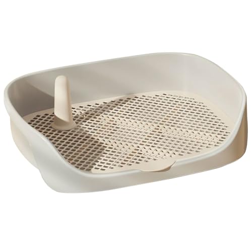 Blogiiup Hundetoilettenschale 15.8x11.8x4.3 in Abnehmbarer sicherer Plastikhund -Toiletten -Training waschbarer Hunde Töpfchen für kleine Hunde und Welpen, Innenhundtöpfchen, Weiß Blogiiup Hundetoilettenschale 15.8x11.8x4.3 in Abnehmbarer sicherer Plastikhund -Toiletten -Training waschbarer Hunde Töpfchen für kleine Hunde und Welpen, Innenhundtöpfchen, Weiß von Blogiiup