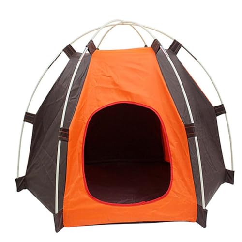 Blogiiup Tragbares Haustierzelt, wasserdichtes Oxford -Stoffhundhaus, klappbare Camping -Katzenbettunterkünfte, Spielzelthaus im Freien für kleine mittelgroße Tier Blogiiup Tragbares Haustierzelt, wasserdichtes Oxford -Stoffhundhaus, klappbare Camping -Katzenbettunterkünfte, Spielzelthaus im Freien für kleine mittelgroße Tier von Blogiiup