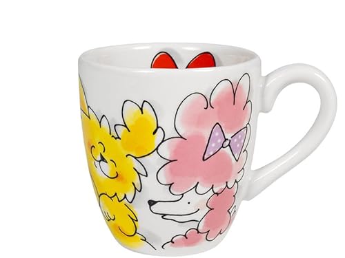 Blond Amsterdam Dier Dog Mini-Tasse 0,2 l – Keramiktasse mit Hunde-Illustrationen – ideal für Espresso, Tee und Cappuccino Blond Amsterdam Dier Dog Mini-Tasse 0,2 l – Keramiktasse mit Hunde-Illustrationen – ideal für Espresso, Tee und Cappuccino von Blond Amsterdam