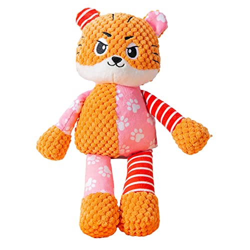 Blue Dream Island Hundespielzeug, bissfestes Schleifspielzeug, Hundepuppen-Zubehör, Haustier-Einsamkeit, lindert kleine Gegenstände, weicher und niedlicher Tiger Blue Dream Island Hundespielzeug, bissfestes Schleifspielzeug, Hundepuppen-Zubehör, Haustier-Einsamkeit, lindert kleine Gegenstände, weicher und niedlicher Tiger von Blue Dream Island