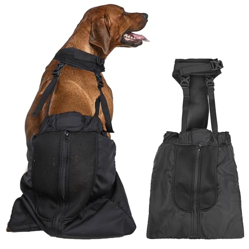 Blue Dream Island Hundetasche für gelähmte Haustiere, Indoor-Hunderollstuhl-Alternative, schützt Beine und Gliedmaßen für behinderte gelähmte Hinterbeine, Hunde, Katzen, Größe L von Blue Dream Island