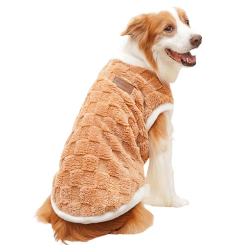 Großer Hundepullover mit D-Ring, klassisch, kariert, Winter-Flanell, warmer Pullover, Weste, kaltes Wetter, Hunde-Sweatshirts, Pyjama, Haustier-Weihnachts-Outfits für kleine, mittelgroße und große Großer Hundepullover mit D-Ring, klassisch, kariert, Winter-Flanell, warmer Pullover, Weste, kaltes Wetter, Hunde-Sweatshirts, Pyjama, Haustier-Weihnachts-Outfits für kleine, mittelgroße und große von Blue Dream Island