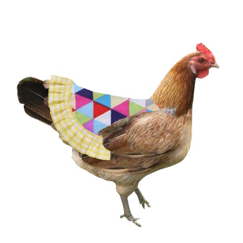 Hühner-Sättel, Hühnerfeder-Schutzschürze mit elastischen Bändern, Geflügelschutz, Flügel-Feder-Pflegezubehör, Dreieck Hühner-Sättel, Hühnerfeder-Schutzschürze mit elastischen Bändern, Geflügelschutz, Flügel-Feder-Pflegezubehör, Dreieck von Blue Dream Island