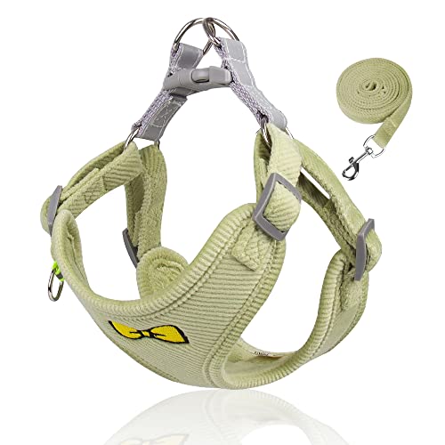 Hundegeschirr gegen Ziehen, reflektierend, verstellbar, für Spaziergänge, Laufen, Training, für Katzen, Welpen, kleine, mittelgroße Hunde, Größe XL, Grün Hundegeschirr gegen Ziehen, reflektierend, verstellbar, für Spaziergänge, Laufen, Training, für Katzen, Welpen, kleine, mittelgroße Hunde, Größe XL, Grün von Blue Dream Island