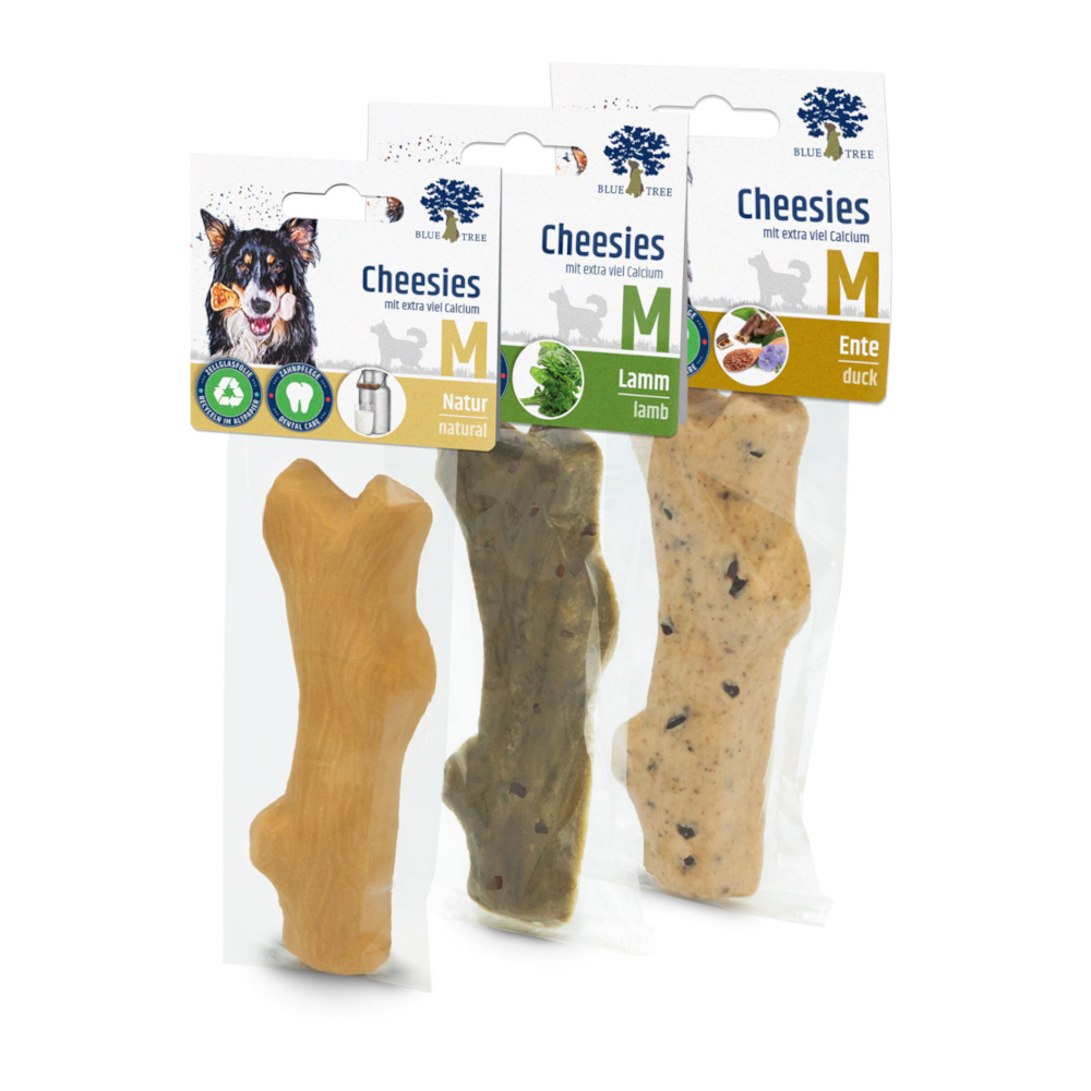Blue Tree Cheesies - Mixpack Größe M: 3 Sorten à 50 g von Blue Tree