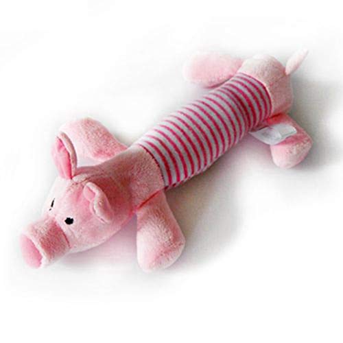 Bluelanss Hund Quietschende Kauen Spielzeug Keine Füllung Hund Spielzeug Plüsch Tier Hundespielzeug für Kleine Medium Hund Rosa Schwein Bluelanss Hund Quietschende Kauen Spielzeug Keine Füllung Hund Spielzeug Plüsch Tier Hundespielzeug für Kleine Medium Hund Rosa Schwein von Bluelanss