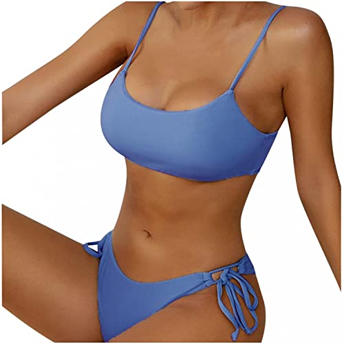 Damen Bikini Set U Ausschnitt Rückenfrei Bandeau Bikini Bademode Cut Out Zweiteiliger Badeanzug Swimsuit Sportlich Strandbikini Strandkleidung Sexy Tube Top Bademode Badeanzug High Waist Damen Bikini Set U Ausschnitt Rückenfrei Bandeau Bikini Bademode Cut Out Zweiteiliger Badeanzug Swimsuit Sportlich Strandbikini Strandkleidung Sexy Tube Top Bademode Badeanzug High Waist von Bluelucon