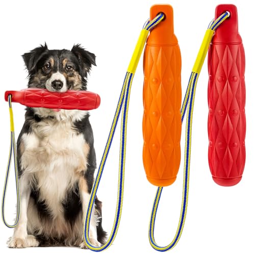 Blueweenly Schwimmendes Hundespielzeug, Stoßstange, Hundespielzeug mit Wurfseil, Hundetraining, Pool-Spielzeug, Standardgröße, interaktives Kauspielzeug für Ente, Jagd, Training, Blueweenly Schwimmendes Hundespielzeug, Stoßstange, Hundespielzeug mit Wurfseil, Hundetraining, Pool-Spielzeug, Standardgröße, interaktives Kauspielzeug für Ente, Jagd, Training, von Blueweenly