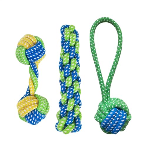 Bmdjdq Haustier -Schleifspielzeug, Welpenschleppseil, Zähneputzspielzeug, bissbeständiges, interaktives Spiel, 15 x 5 cm/18x3 cm/20x5 cm für Innenräume, Outdoor Bmdjdq Haustier -Schleifspielzeug, Welpenschleppseil, Zähneputzspielzeug, bissbeständiges, interaktives Spiel, 15 x 5 cm/18x3 cm/20x5 cm für Innenräume, Outdoor von Bmdjdq