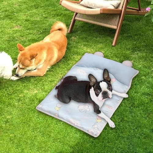 Bmdjdq Hundekühlmatte | Kühlkissen für Haustiere - Für Heißes Wetter Schlafplatz Auto Nach Dem Training Innen Außen Bmdjdq Hundekühlmatte | Kühlkissen für Haustiere - Für Heißes Wetter Schlafplatz Auto Nach Dem Training Innen Außen von Bmdjdq