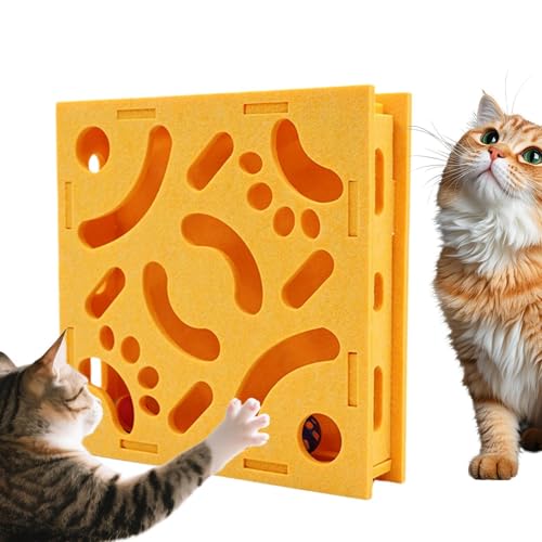 Bmdjdq Katzenpuzzles,Interaktives Beschäftigungszubehör | Puzzleschachtel Labyrinth Für Verhaltenstraining Alleinzeit Nach Dem Fressen Wohnung Bmdjdq Katzenpuzzles,Interaktives Beschäftigungszubehör | Puzzleschachtel Labyrinth Für Verhaltenstraining Alleinzeit Nach Dem Fressen Wohnung von Bmdjdq