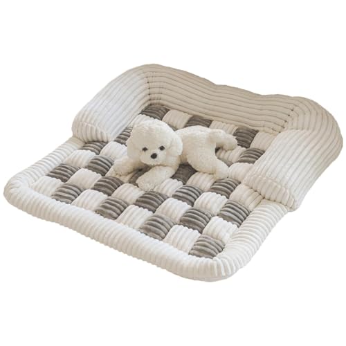 Hundesofa Bett, Sofaschutz, Haustiermatte, kleine Haustier-Couch-Bett, gemütliche Hunde-Couch-Matte, Plüsch-Hundesofa-Abdeckung, rutschfest, waschbar, Haustier-Couch-Schutz für Sofas und Möbel Hundesofa Bett, Sofaschutz, Haustiermatte, kleine Haustier-Couch-Bett, gemütliche Hunde-Couch-Matte, Plüsch-Hundesofa-Abdeckung, rutschfest, waschbar, Haustier-Couch-Schutz für Sofas und Möbel von Bmdjdq