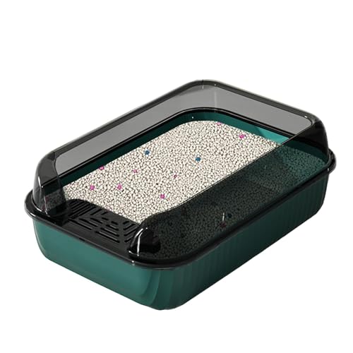 Katzentoilette, offene Kätzchentoilette, hochseitige Katzenbox, große Katzenkotbox, große Katzentoilette, große Kapazität, Katzentoilette mit Streuabdeckung für den Innenbereich Katzentoilette, offene Kätzchentoilette, hochseitige Katzenbox, große Katzenkotbox, große Katzentoilette, große Kapazität, Katzentoilette mit Streuabdeckung für den Innenbereich von Bmdjdq