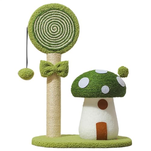 Pilz Katze Kletterturm Interaktives Spielzeug Katzenbaum Indoor Kratzbaum Einfache Montage Platzsparend 54CM Für Wohnzimmer Pilz Katze Kletterturm Interaktives Spielzeug Katzenbaum Indoor Kratzbaum Einfache Montage Platzsparend 54CM Für Wohnzimmer von Bmdjdq