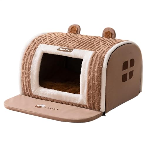 Welpenhaus, Hundehöhle, Sofa, bequeme Haustierhöhle, einfache Pflege, waschbar, klein/mittel/für kleine mittelgroße Welpen Welpenhaus, Hundehöhle, Sofa, bequeme Haustierhöhle, einfache Pflege, waschbar, klein/mittel/für kleine mittelgroße Welpen von Bmdjdq