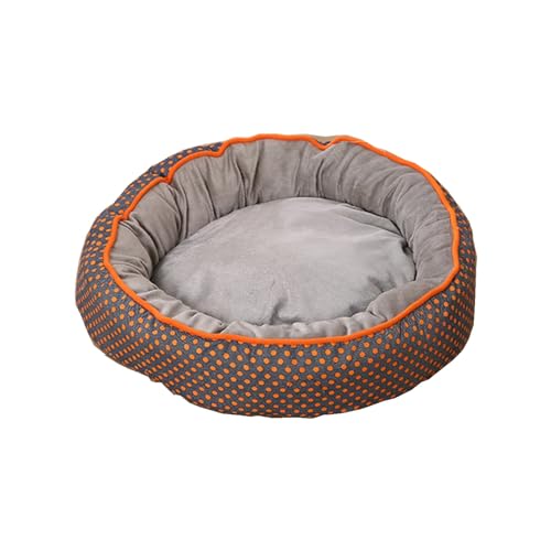 BoLinCo Heimtierbedarf Oxford Cloth Dream Color Kennel Teddy Pet Kennel Winterwarmer Zwinger(Spot,L for Less Than 25kg) von BoLinCo