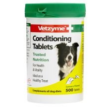 Level Black Vetzyme Anlage Tabletten für Hunde 500s von BOB MARTIN