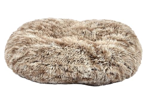 Bobby Poilu, extra weiches Hundekissen aus Plüsch, Rutschfester Donut für Hunde und Katzen, mittlere Größe, maschinenwaschbar, Beige, 103 x 72 x 20 cm Bobby Poilu, extra weiches Hundekissen aus Plüsch, Rutschfester Donut für Hunde und Katzen, mittlere Größe, maschinenwaschbar, Beige, 103 x 72 x 20 cm von Bobby Canifrance