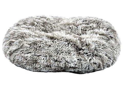 Bobby Poilu, extra weiches Hundekissen aus Plüsch, Rutschfester Donut für mittelgroße Hunde und Katzen, maschinenwaschbar, Schwarz/Weiß, 73 x 58 x 20 cm Bobby Poilu, extra weiches Hundekissen aus Plüsch, Rutschfester Donut für mittelgroße Hunde und Katzen, maschinenwaschbar, Schwarz/Weiß, 73 x 58 x 20 cm von Bobby Canifrance