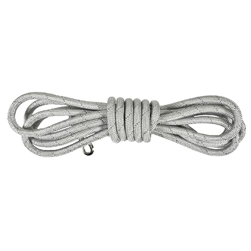 Bobby Walk 10 M – Hundeleine 3 Meter/Stärke 1,2 cm, schlauchförmige Hundeleine, strapazierfähiges Nylon, Grau, 10 Meter von Bobby Canifrance