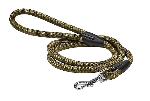 Bobby Walk – Schlauchförmige Hundeleine, Trainingshundeleine mit Karabiner, strapazierfähiges Nylon, Khaki, 124 x 1,2 cm Bobby Walk – Schlauchförmige Hundeleine, Trainingshundeleine mit Karabiner, strapazierfähiges Nylon, Khaki, 124 x 1,2 cm von Bobby Canifrance
