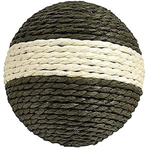Bobby Boule – Kratzball für Katzen, Katzenspielzeug aus recyceltem Seil, Grün, 10 cm von Bobby