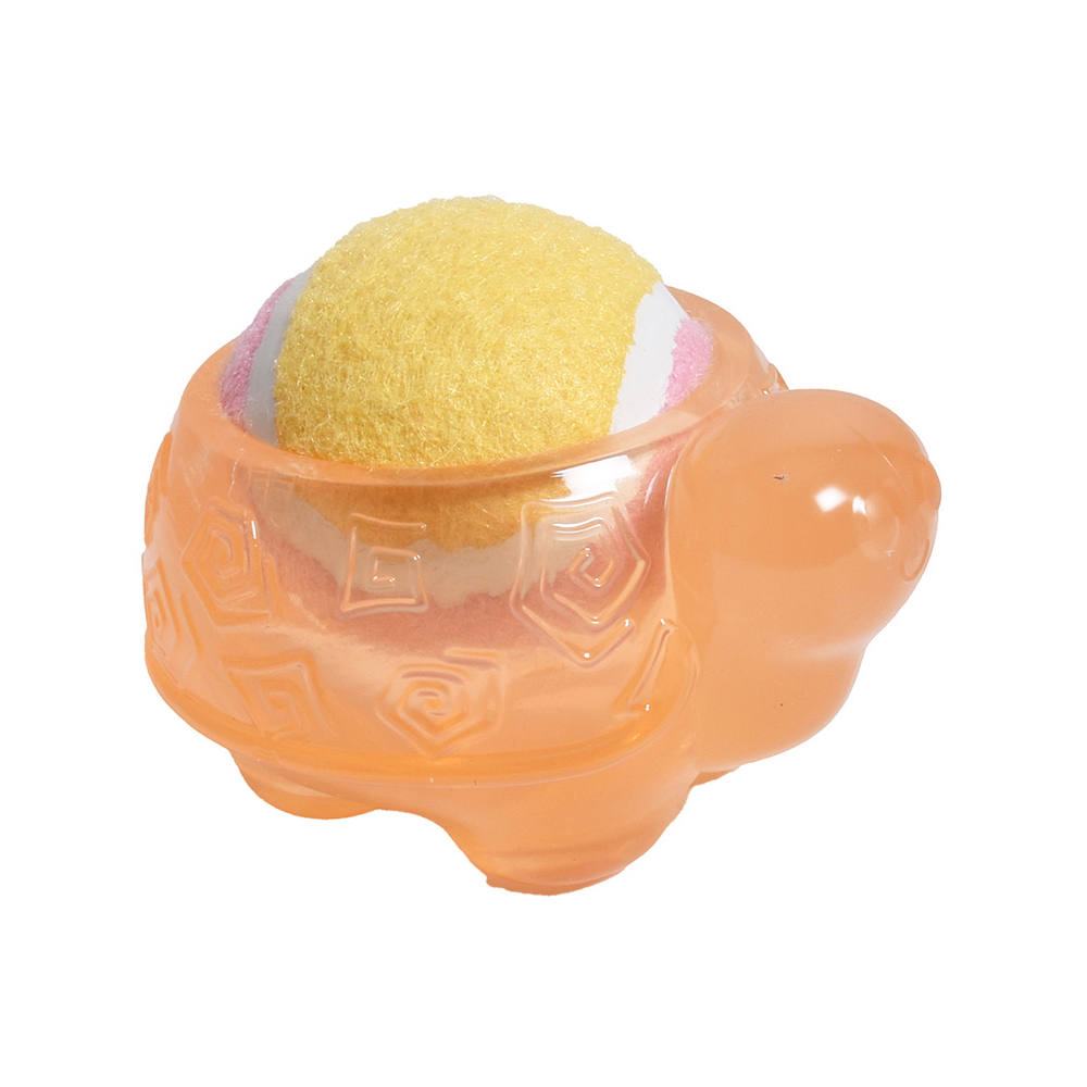 Bobby Hundespielzeug Carapace - orange: L 8,6 x B 10,6 x H 6,6 cm von Bobby