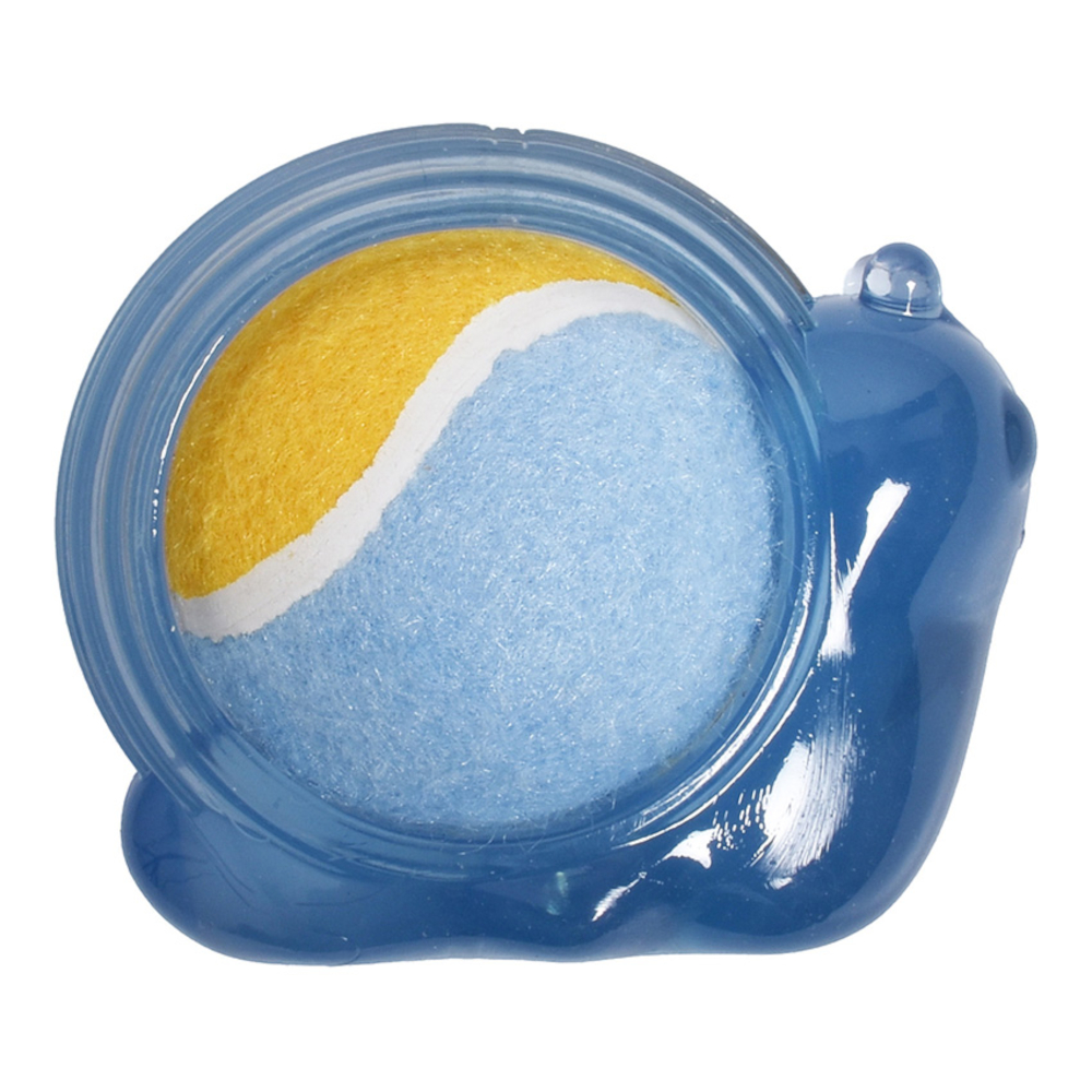 Bobby Hundespielzeug Coquille - Ø 14,1 x L 9,2 cm, blau von Bobby
