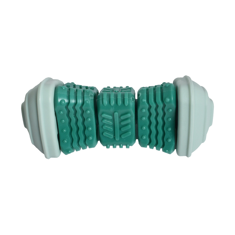 Bobby Hundespielzeug Onigiri - grün:  L 14,5 x B 6,5 x H 6,5 cm von Bobby