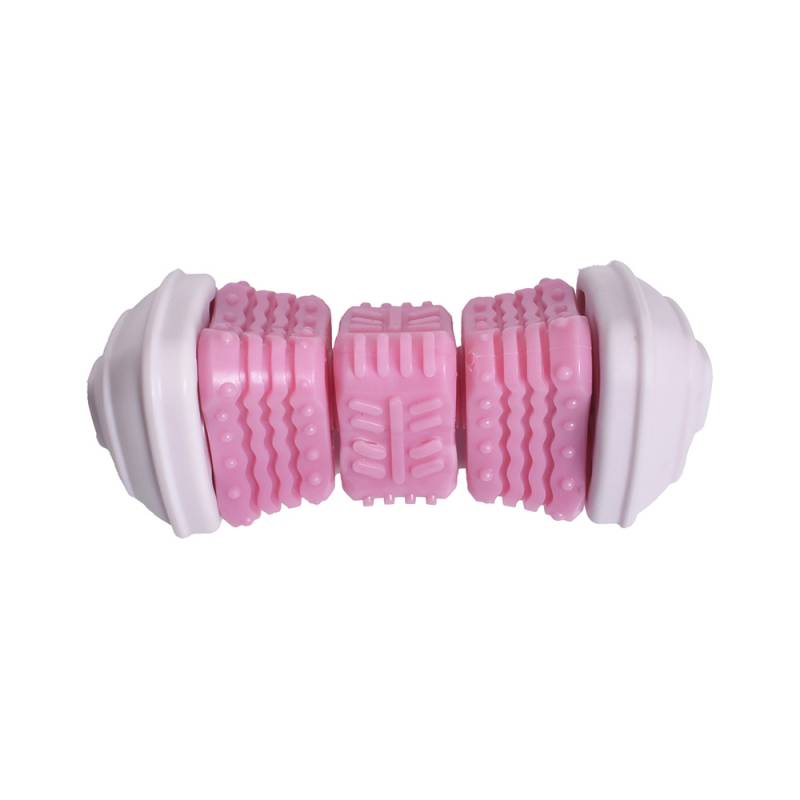 Bobby Hundespielzeug Onigiri - rosa: L 14,5 x B 6,5 x H 6,5 cm von Bobby