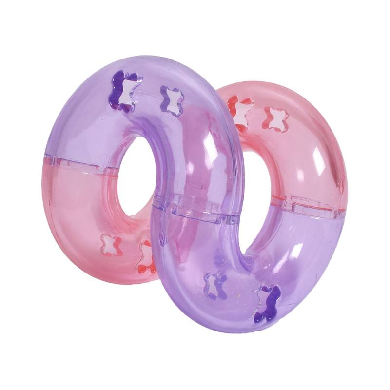 Bobby Hundespielzeug Pont - lila: L 11 x B 11 x H 11 cm von Bobby