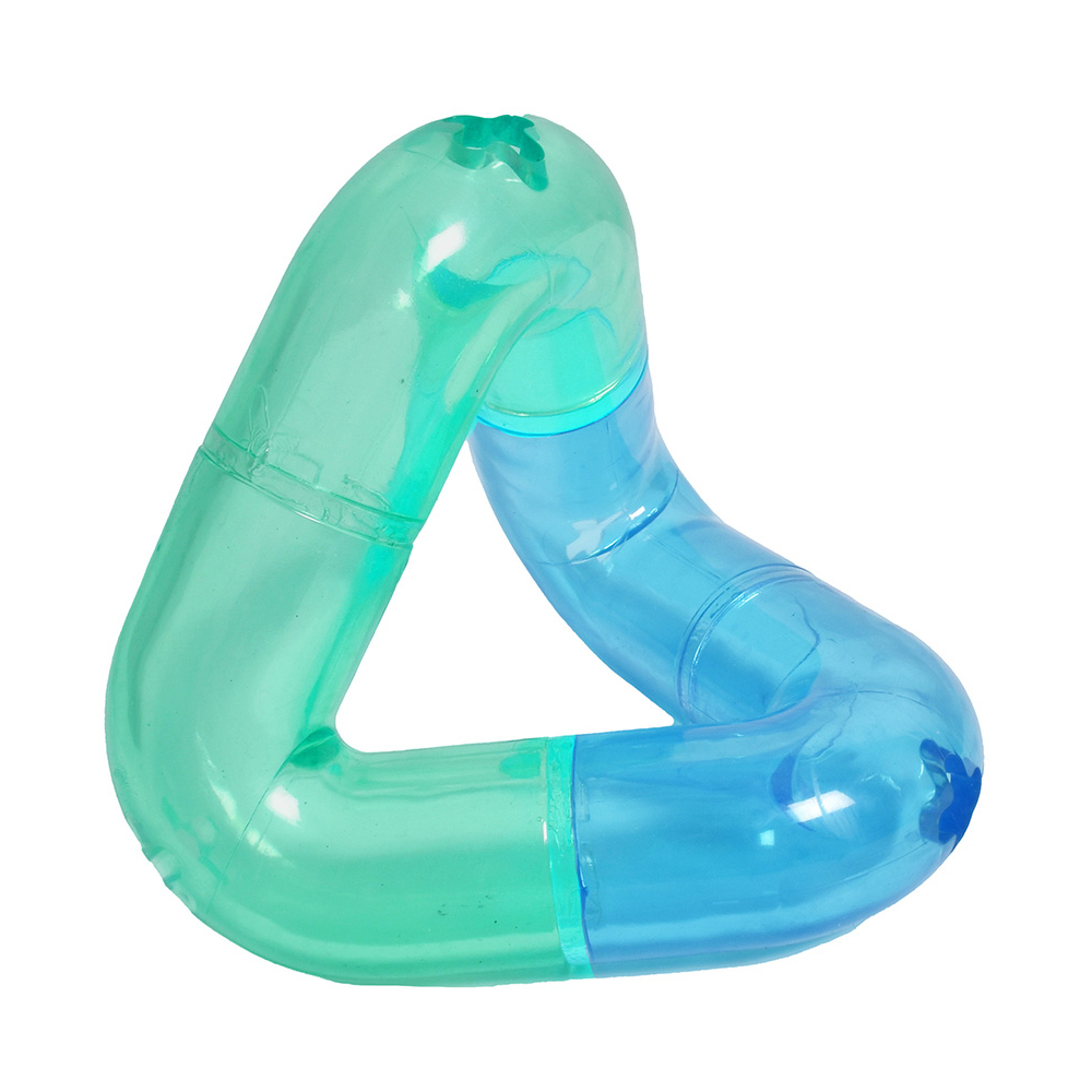 Bobby Hundespielzeug Pyramide - blau: L 14,1 x B 14,1 x H 9,2 cm von Bobby