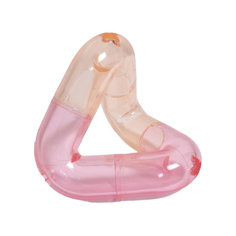 Bobby Hundespielzeug Pyramide - pink: L 14,1 x B 14,1 x H 9,2 cm von Bobby