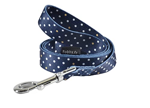 Bobby Pretty Leash Leine, klein, Marineblau von Bobby