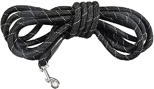 Bobby Walk 10 M – Hundeleine 10 Meter/Stärke 1,2 cm, schlauchförmige Hundeleine, strapazierfähiges Nylon, schwarz Bobby Walk 10 M – Hundeleine 10 Meter/Stärke 1,2 cm, schlauchförmige Hundeleine, strapazierfähiges Nylon, schwarz von Bobby