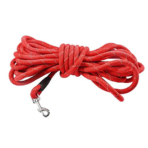 Bobby Walk 3 M – Hundeleine 3 Meter/Stärke 1,2 cm, schlauchförmige Hundeleine, widerstandsfähiges Nylon, Rot Bobby Walk 3 M – Hundeleine 3 Meter/Stärke 1,2 cm, schlauchförmige Hundeleine, widerstandsfähiges Nylon, Rot von Bobby
